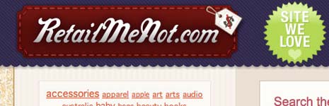 RetailMeNot.com - Coupon codes