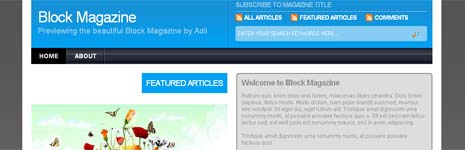 Block Magazine Theme