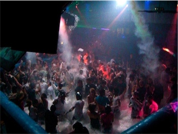 Foam party at Club C8